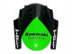 Preisgünstige Kawasaki Z1000SX Motorrad Verkleidung 2010-2016 - Grun Rot Glanzendes Schwarz Elf 35
