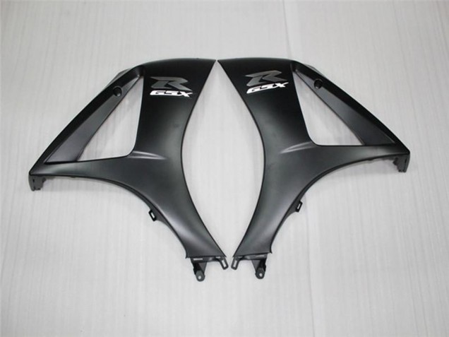 Preisgünstige Suzuki GSXR 1000 Motorrad Verkleidung 2007-2008 - Glanzendes Schwarz Matt Schwarz Weiss