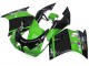 Preisgünstige Kawasaki ZXR250 Motorrad Verkleidung 1989-1990 - Grun Glanzendes Schwarz Elf Touch4 Bridgestone