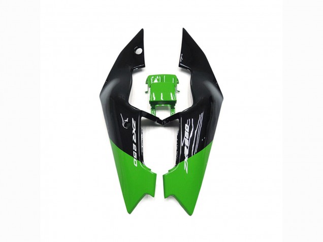 Preisgünstige Kawasaki ZXR250 Motorrad Verkleidung 1989-1990 - Grun Glanzendes Schwarz Elf Touch4 Bridgestone