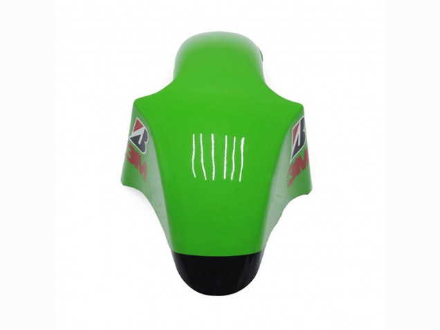 Preisgünstige Kawasaki ZXR250 Motorrad Verkleidung 1989-1990 - Grun Glanzendes Schwarz Elf Touch4 Bridgestone