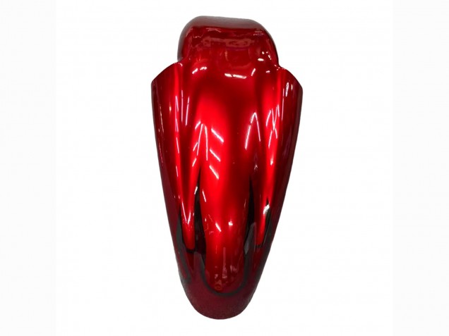 Preisgünstige Kawasaki ZZR400 Motorrad Verkleidung 1993-2007 - Rot Schwarz Flamme