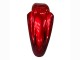 Preisgünstige Kawasaki ZZR400 Motorrad Verkleidung 1993-2007 - Rot Schwarz Flamme