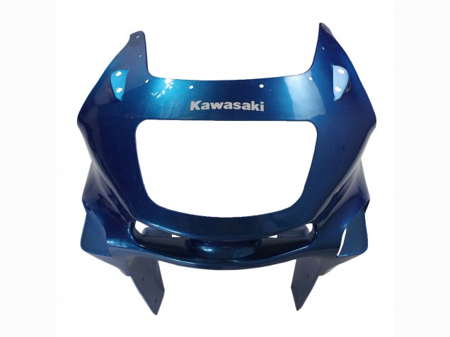 Preisgünstige Kawasaki ZZR400 Motorrad Verkleidung 1993-2007 - Blau Silber Schwarz