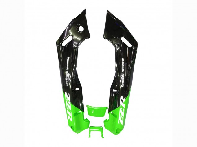 Preisgünstige Kawasaki ZZR400 Motorrad Verkleidung 1993-2007 - Grun Glanzendes Schwarz Blau Monster Elf Touch4 Bridgestone