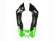 Preisgünstige Kawasaki ZZR400 Motorrad Verkleidung 1993-2007 - Grun Glanzendes Schwarz Blau Monster Elf Touch4 Bridgestone