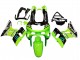 Preisgünstige Kawasaki ZZR400 Motorrad Verkleidung 1993-2007 - Grun Glanzendes Schwarz Blau Monster Elf Touch4 Bridgestone