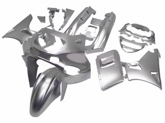 Preisgünstige Kawasaki ZZR400 Motorrad Verkleidung 1993-2007 - Silber