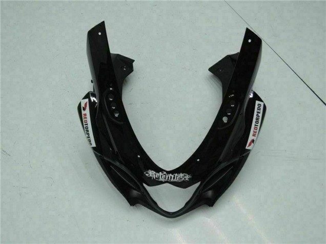 Preisgünstige Suzuki GSXR 1000 Motorrad Verkleidung 2009-2016 - Glanzendes Schwarz Rot Leuchtfeuer Motul