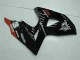 Preisgünstige Suzuki GSXR 1000 Motorrad Verkleidung 2009-2016 - Glanzendes Schwarz Rot Leuchtfeuer Motul