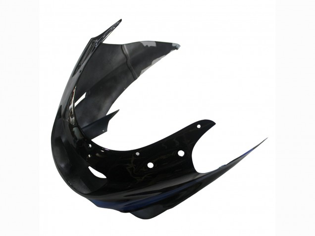 Preisgünstige Kawasaki ZZR1100 Motorrad Verkleidung 1990-1992 - Blau Glanzendes Schwarz