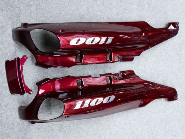 Preisgünstige Kawasaki ZZR1100 Motorrad Verkleidung 1993-2003 - Dunkel Rot