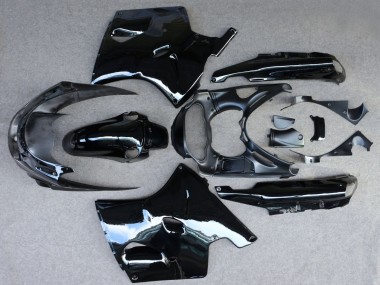 Preisgünstige Kawasaki ZZR1100 Motorrad Verkleidung 1993-2003 - Glanzendes Schwarz