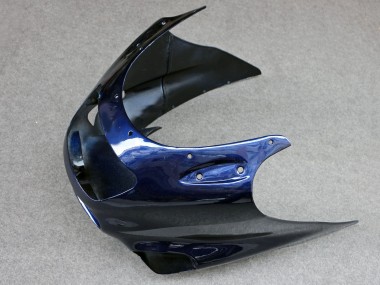 Preisgünstige Kawasaki ZZR1100 Motorrad Verkleidung 1993-2003 - Glanzendes Blau Grau