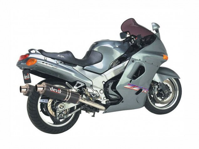 Preisgünstige Kawasaki ZZR1100 Motorrad Verkleidung 1993-2003 - Grau