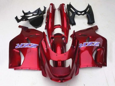 Preisgünstige Kawasaki ZZR1100 Motorrad Verkleidung 1993-2003 - Glanzendes Rot