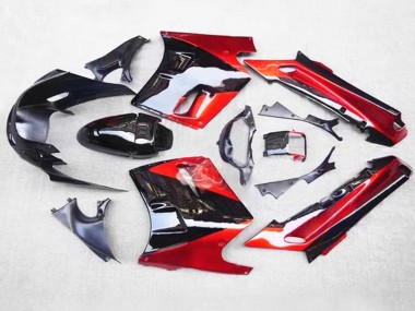 Preisgünstige Kawasaki ZZR1100 Motorrad Verkleidung 1993-2003 - Rot Schwarz