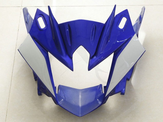 Preisgünstige Yamaha FZ6R Motorrad Verkleidung 2009-2015 - Blau Weiss