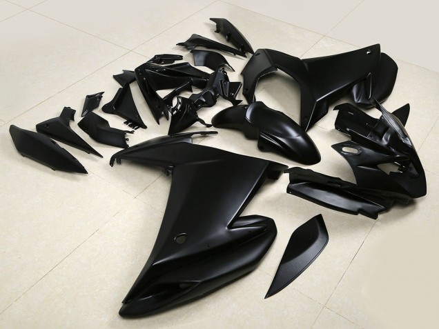 Preisgünstige Yamaha FZ6R Motorrad Verkleidung 2009-2015 - Matt Schwarz