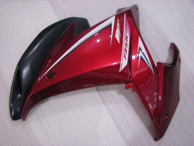 Preisgünstige Yamaha FZ6R Motorrad Verkleidung 2009-2015 - Rot Weiss Schwarz