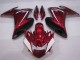 Preisgünstige Yamaha FZ6R Motorrad Verkleidung 2009-2015 - Rot Weiss Schwarz