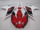 Preisgünstige Yamaha FZ6R Motorrad Verkleidung 2009-2015 - Rot Weiss Schwarz 6