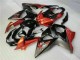 Preisgünstige Suzuki GSXR 1000 Motorrad Verkleidung 2009-2016 - Orange Glanzendes Schwarz