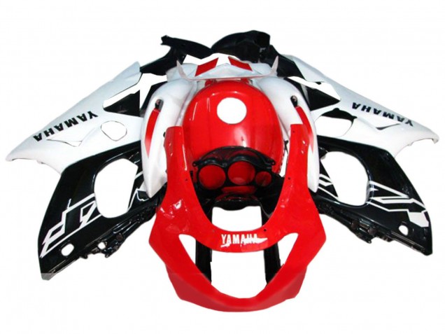 Preisgünstige Yamaha YZF600R Thundercat Motorrad Verkleidung 1996-2007 - Weiss Rot Schwarz