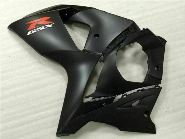 Preisgünstige Suzuki GSXR 1000 Motorrad Verkleidung 2009-2016 - Glanzendes Schwarz Matt Schwarz