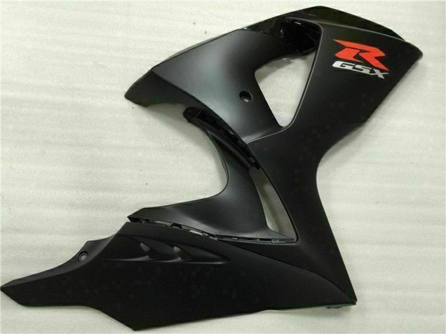 Preisgünstige Suzuki GSXR 1000 Motorrad Verkleidung 2009-2016 - Glanzendes Schwarz Matt Schwarz