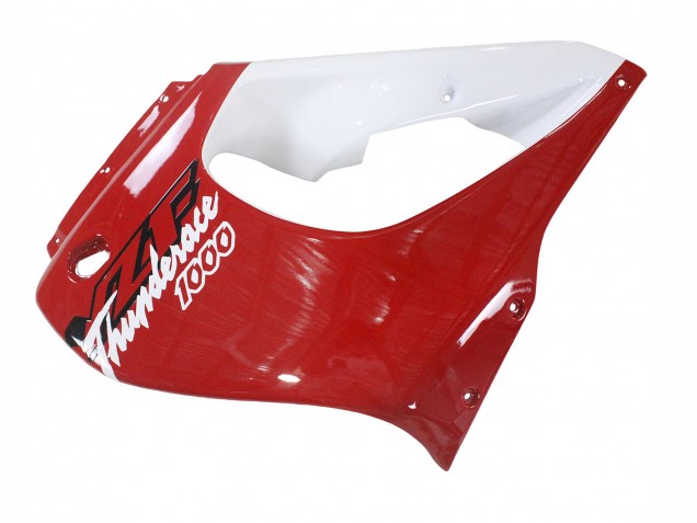 Preisgünstige Yamaha YZF 1000R Thunderace Motorrad Verkleidung Kit 1997-2007 - Rot Schwarz Weiss Thunderace