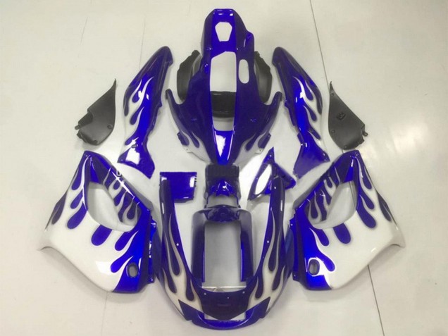 Preisgünstige Yamaha YZF 1000R Thunderace Motorrad Verkleidung 1997-2007 - Blau Weiss