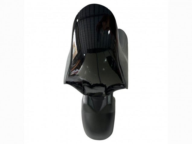 Preisgünstige Yamaha YZF 1000R Thunderace Motorrad Verkleidung Kit 1997-2007 - Schwarz mit Rot Flamme
