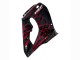 Preisgünstige Yamaha YZF 1000R Thunderace Motorrad Verkleidung Kit 1997-2007 - Schwarz mit Rot Flamme