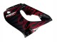 Preisgünstige Yamaha YZF 1000R Thunderace Motorrad Verkleidung Kit 1997-2007 - Schwarz mit Rot Flamme