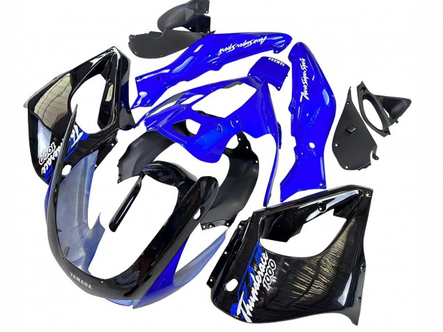Preisgünstige Yamaha YZF 1000R Thunderace Motorrad Verkleidung 1997-2007 - Blau Schwarz Thunderace