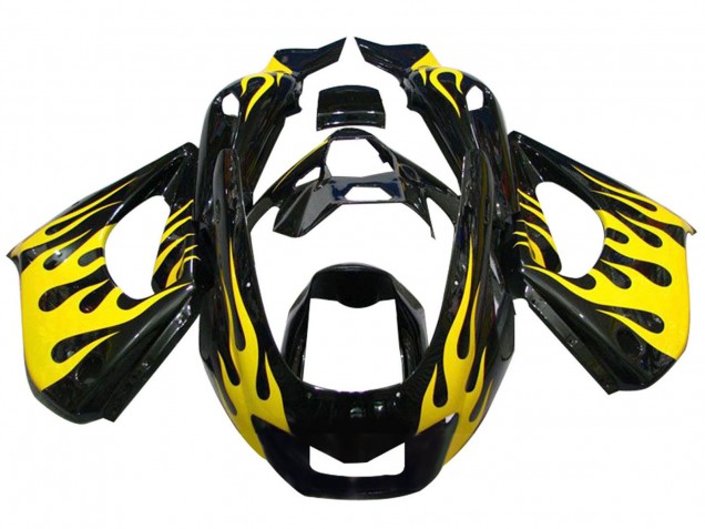 Preisgünstige Yamaha YZF 1000R Thunderace Motorrad Verkleidung 1997-2007 - Schwarz Gelb
