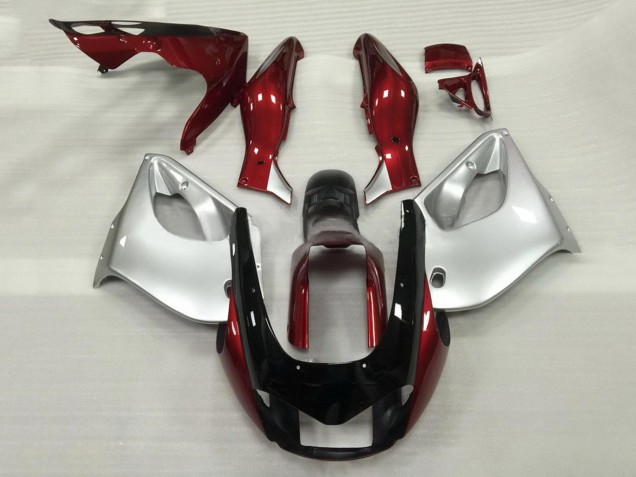 Preisgünstige Yamaha YZF 1000R Thunderace Motorrad Verkleidung 1997-2007 - Burgundy Silber