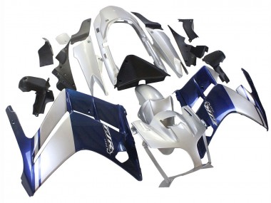 Preisgünstige Yamaha FJR1300 Motorrad Verkleidung 2001-2006 - Dunkel Blau Silber