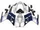 Preisgünstige Yamaha FJR1300 Motorrad Verkleidung 2001-2006 - Dunkel Blau Silber