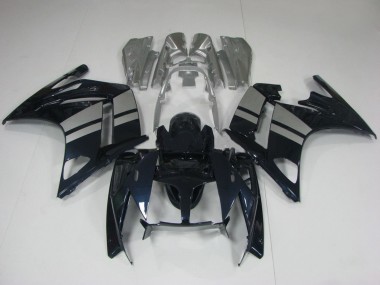 Preisgünstige Yamaha FJR1300 Motorrad Verkleidung 2001-2006 - Glanzendes Schwarz Silber