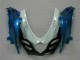 Preisgünstige Suzuki GSXR 1000 Abs Verkleidungen Kit 2009-2016 - Weiss Blau Schwarz