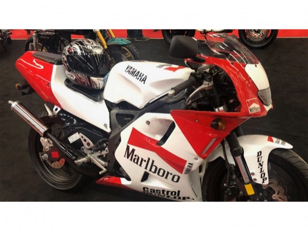 Preisgünstige Yamaha TZR250 3XV Motorrad Verkleidung 1991-1994 - Weiss Rot Marlboro Castrol Dunlop