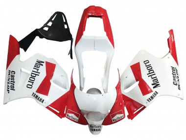 Preisgünstige Yamaha TZR250 3XV Motorrad Verkleidung 1991-1994 - Weiss Rot Marlboro Castrol Dunlop