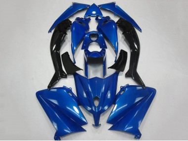 Preisgünstige Yamaha TMAX530 Motorrad Verkleidung 2012-2014 - Blau Schwarz