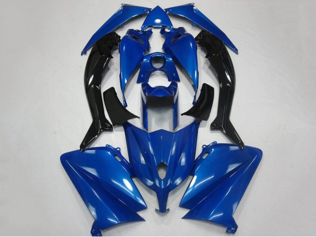 Preisgünstige Yamaha TMAX530 Motorrad Verkleidung 2012-2014 - Blau Schwarz