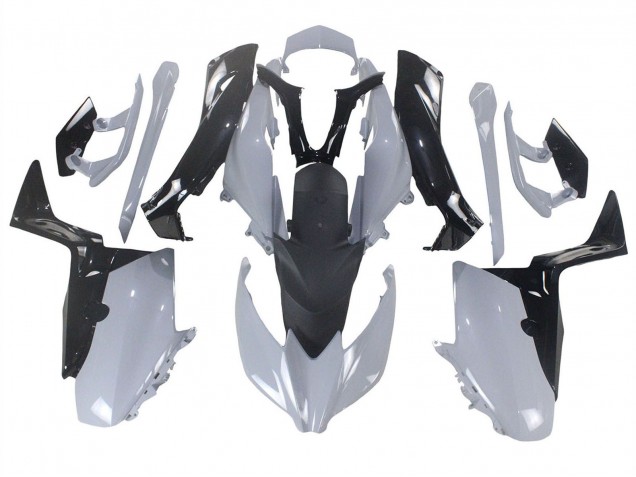 Preisgünstige Yamaha XMAX300 Motorrad Verkleidung 2017-2021 - Grau Schwarz