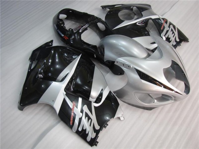 Preisgünstige Suzuki GSXR 1300 Hayabusa Motorrad Verkleidung 1996-2007 - Silber Schwarz