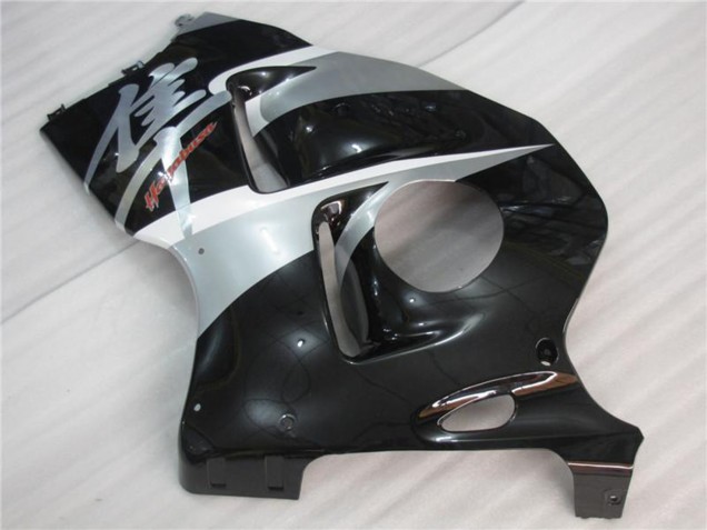 Preisgünstige Suzuki GSXR 1300 Hayabusa Motorrad Verkleidung 1996-2007 - Silber Schwarz