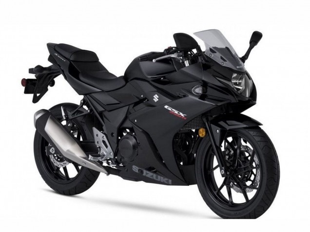 Preisgünstige Suzuki GSX250R Motorrad Verkleidung 2017-2020 - Matt Schwarz